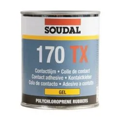 Colle Néoprène 170TX (cire) Soudal Contenance 750 Ml