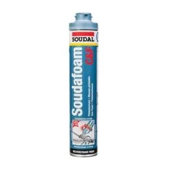 Mousse PU Pistolable, Soudafoam CLICK & FIX Soudal, 750 Ml
