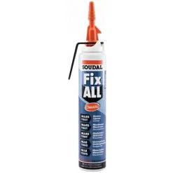 Mastic Fix All Classic Soudal - Cartouche Gachette 200 Ml - Blanc