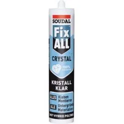 SOUDAL Fix ALL CRYSTAL 290ml Cristal Clair (Par 12)