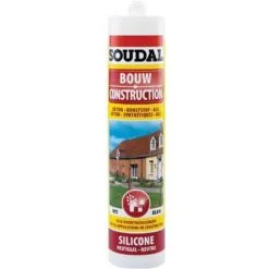 Silicone Construction Soudal Transp 300ml