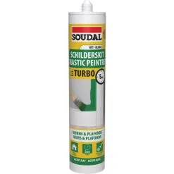 Kit De Peinture Soudal Turbo Blanc 290ml - Blanc