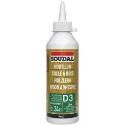 SOUDAL COLLE A BOIS BLANC RESISTANT EAU 250 G