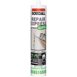 SOUDAL Plâtre Express Blanc Cartouche De 300 Ml - Blanc