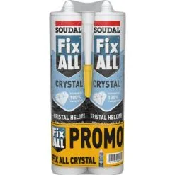 Mastic Colle Soudal Fix All Crystal