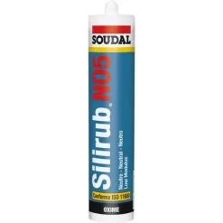 Mastic Silicone Soudal Silirub NEO5 - SNJF 300ml Gris Antrhacite RAL 7016