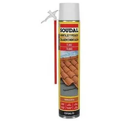 Mousse De Tuile Rouge Canule 750ml Soudal