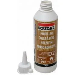 SOUDAL Colle à Bois Rapide Blanche 250g