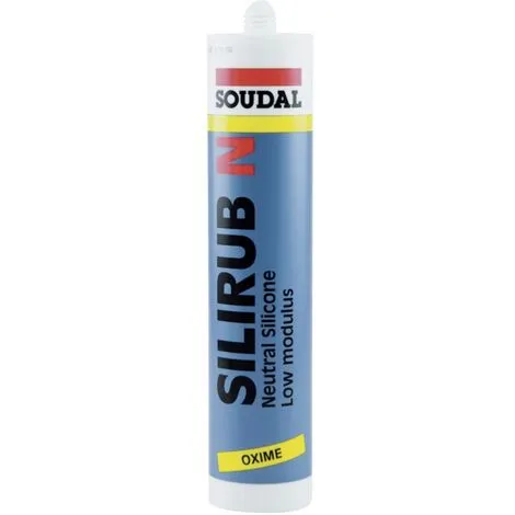 Soudal Silirub N Silicone Couleur Blanc Brillant 9308 300 Ml 1 Soudal Silirub N Silicone Couleur Blanc Brillant 9308 300 Ml