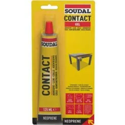 SOUDAL Colle Néoprène Gel En Tube 125 Ml