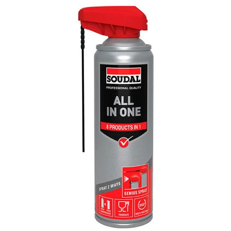 SOUDAL Lubrifiant All In One Genius Spray 300 Ml 1 SOUDAL Lubrifiant All In One Genius Spray 300 Ml