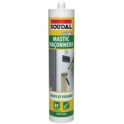 Mastic Maçonnerie Acrylique SNJF Gris - Soudal