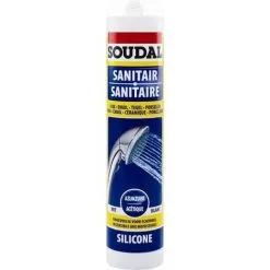 Silicone Sanitaire Acétique Transparent - Soudal